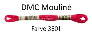 DMC Mouline Amagergarn farve 3801
